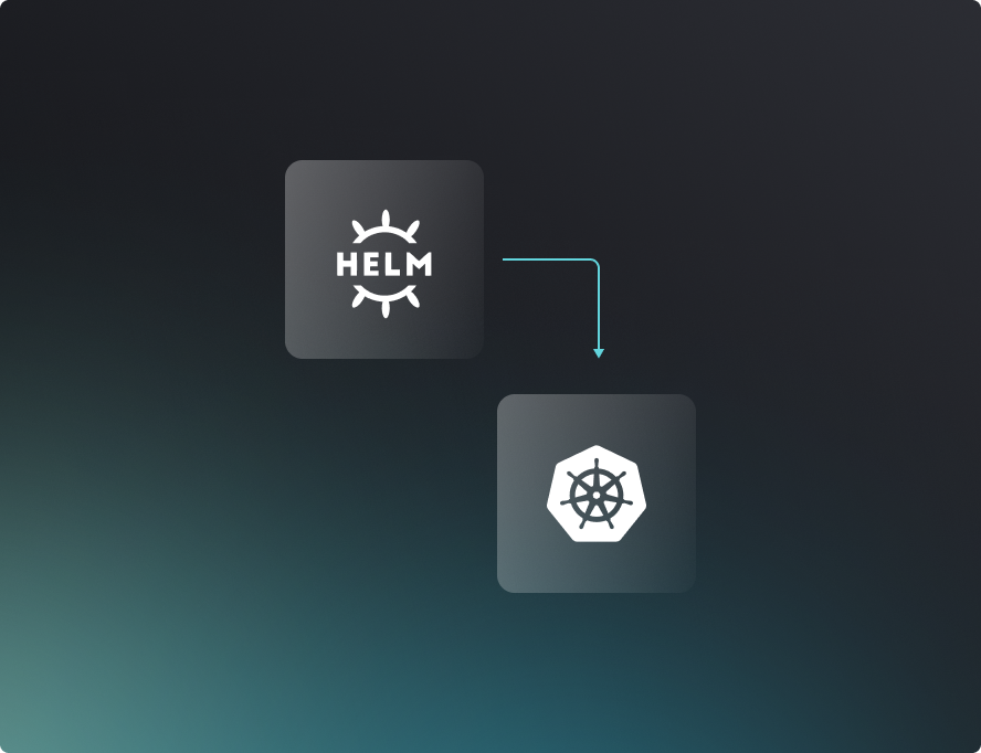 Deploys to Kubernetes in seconds with Helm
